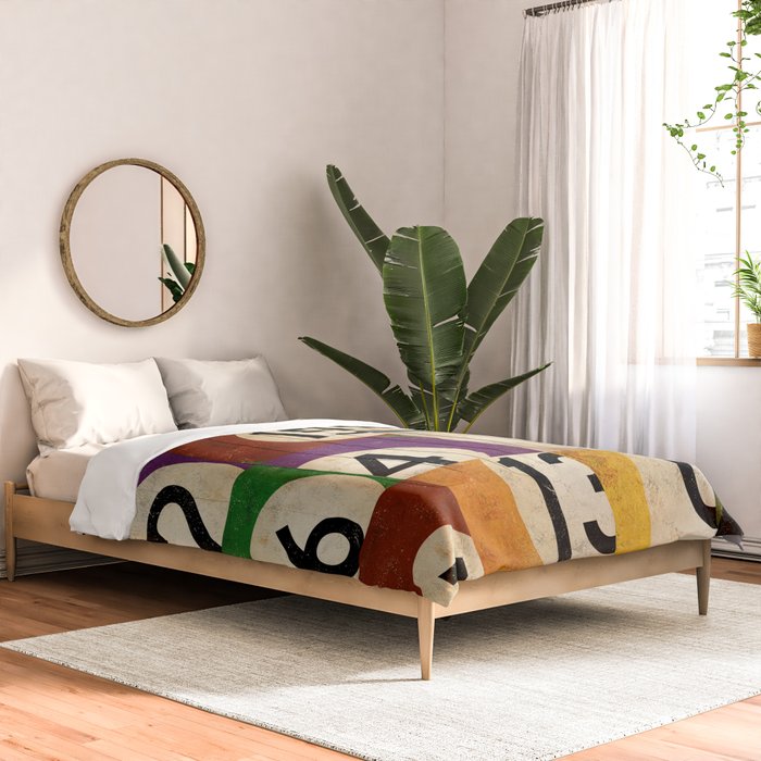 Billiards pool balls graphic art Comforter Gallery Image 2