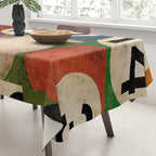 Billiards pool balls graphic art Tablecloth Gallery Image 3