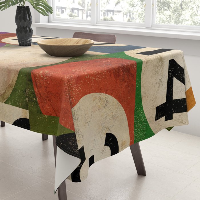 Billiards pool balls graphic art Tablecloth Gallery Image 3