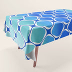 Alcohol Ink Seascape Tablecloth Gallery Image 1
