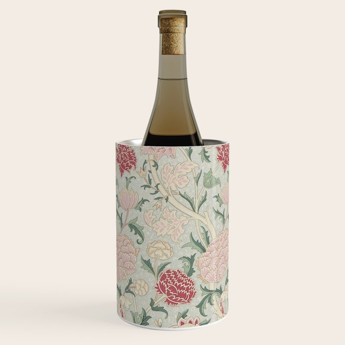 William Morris Vintage Cray Duck Egg Pink Wine Chiller Gallery Image 2