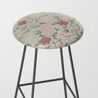 William Morris Vintage Cray Duck Egg Pink Stool Gallery Image 2