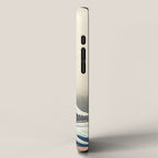"The Great Wave off Kanagawa" by Hokusai, 1831 iPhone Case Gallery Image 2