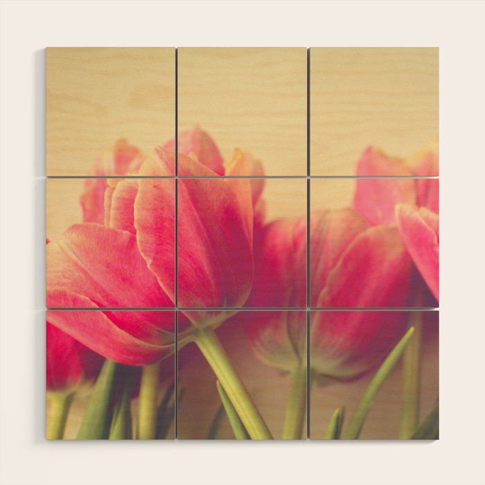 Tulip Wood Wall Art Gallery Image 1