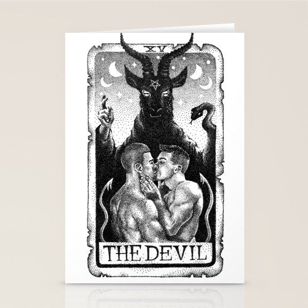 The Devil Tarot Stationery Card Gallery Image 2