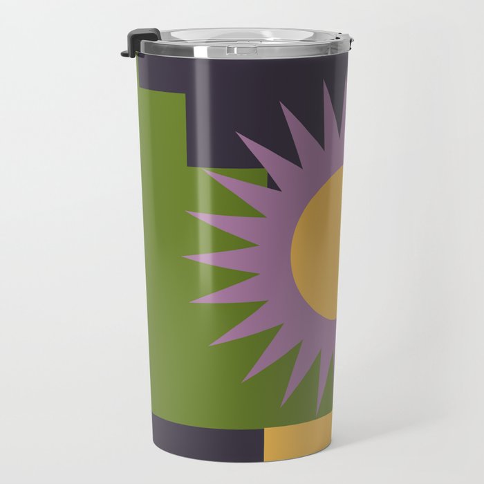 Geometric Abstraction 14 Travel Mug Gallery Image 3