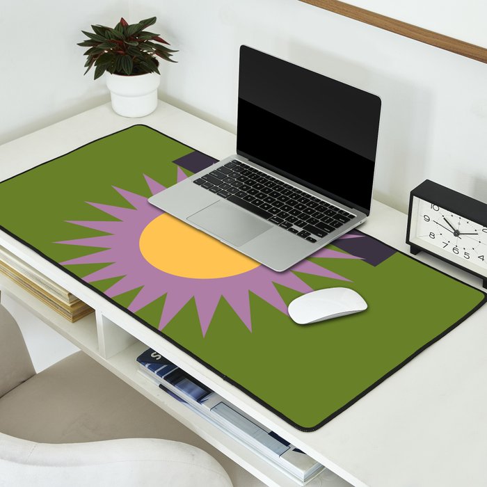 Geometric Abstraction 14 Desk Mat Gallery Image 2