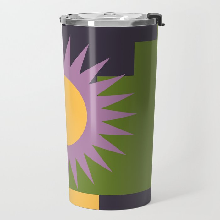 Geometric Abstraction 14 Travel Mug Gallery Image 2