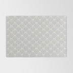 Bows & Ribbons Pattern LX Light Grey Rug Gallery Image 2
