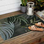 Night Tropical Jungle Outdoor Rug Gallery Image 2