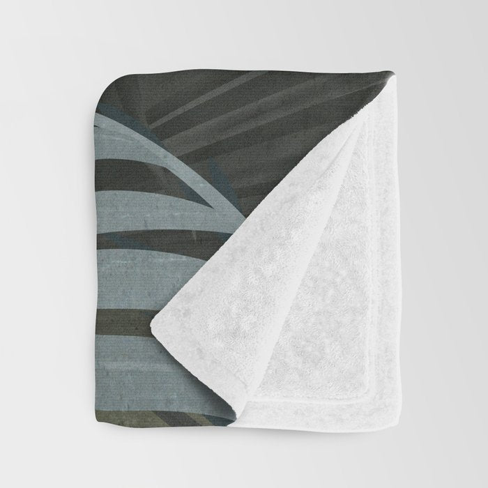 Night Tropical Jungle Throw Blanket Gallery Image 3