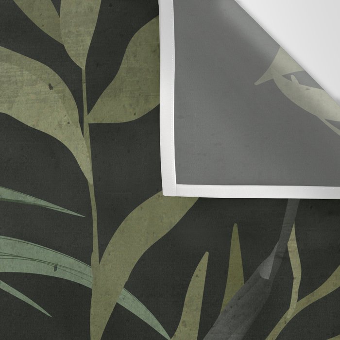 Night Tropical Jungle Wall Tapestry Gallery Image 3