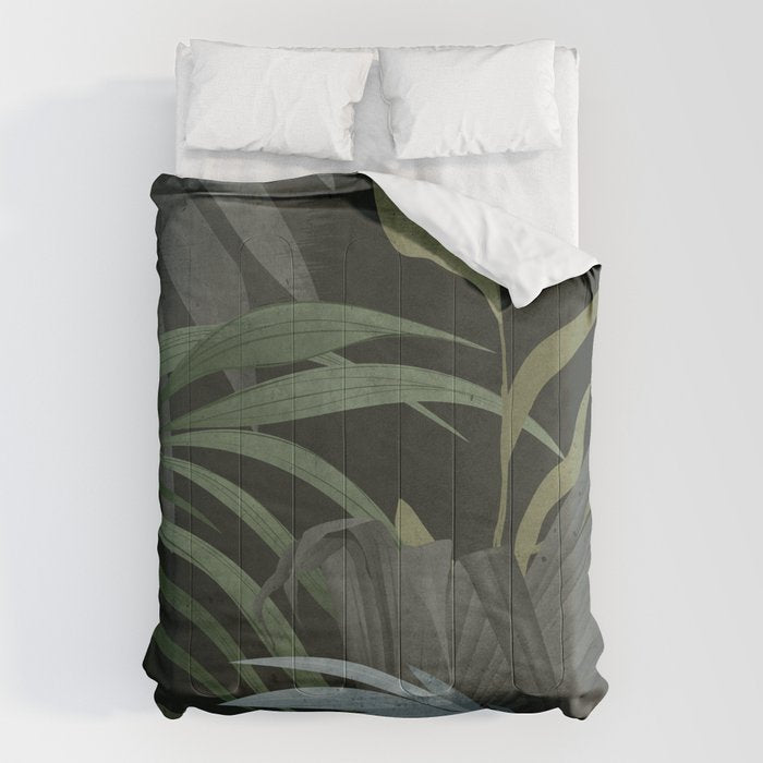 Night Tropical Jungle Comforter Gallery Image 6