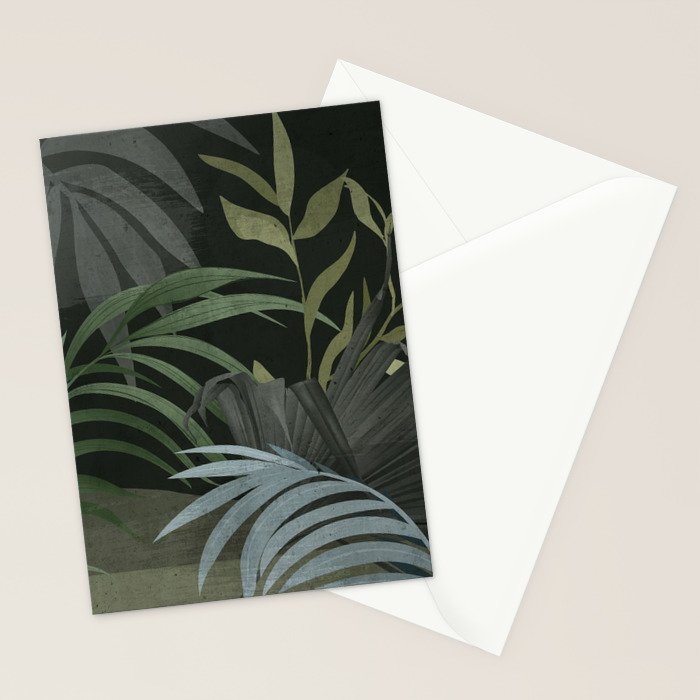 Night Tropical Jungle Stationery Card Gallery Image 2