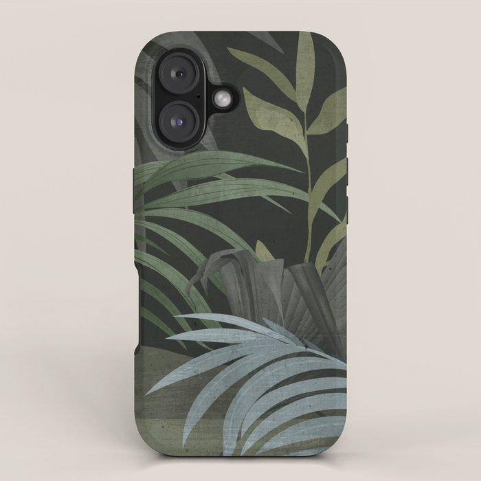 Night Tropical Jungle iPhone Case Gallery Image 1