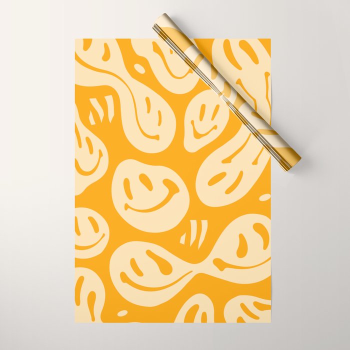 Honey Melted Happiness Wrapping Paper Gallery Image 1