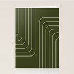 Searching (Olive Green) Stationery Card Gallery Image 2