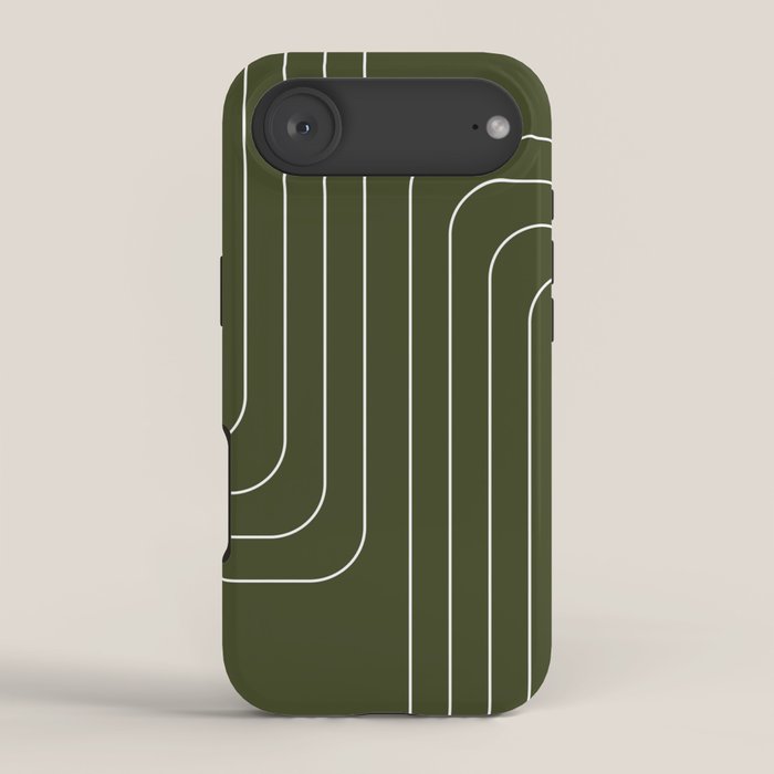 Searching (Olive Green) iPhone Case Gallery Image 2