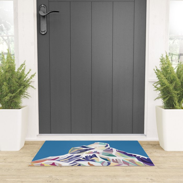 Klein Matterhorn Welcome Mat Gallery Image 3