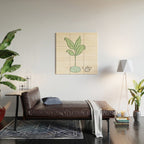 Oh, Plant. Wood Wall Art Gallery Image 2