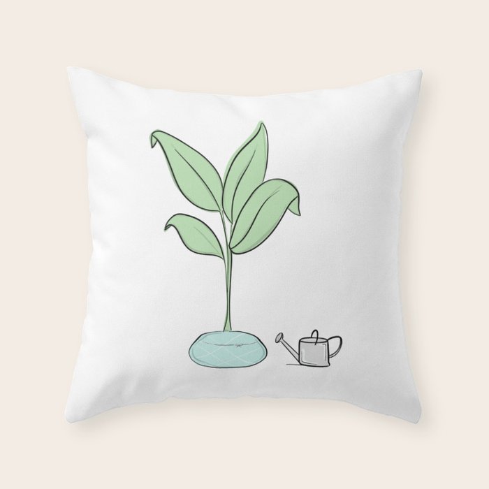 Oh, Plant. Throw Pillow Gallery Image 6