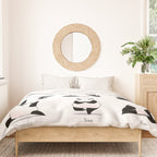Yoga Panda II Duvet Cover Gallery Image 3