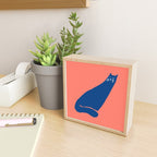 Cat in the wind Mini Art Print Gallery Image 2