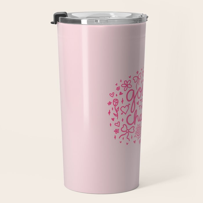 Going to the Chapel in Pink Travel Mug Gallery Image 3