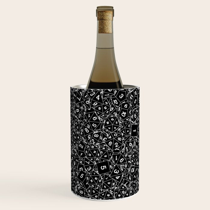 Dungeon Master RPG Gamer Dice Wine Chiller Gallery Image 2