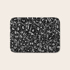 Dungeon Master RPG Gamer Dice Bath Mat Gallery Image 1