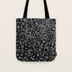 Dungeon Master RPG Gamer Dice Tote Bag Gallery Image 1