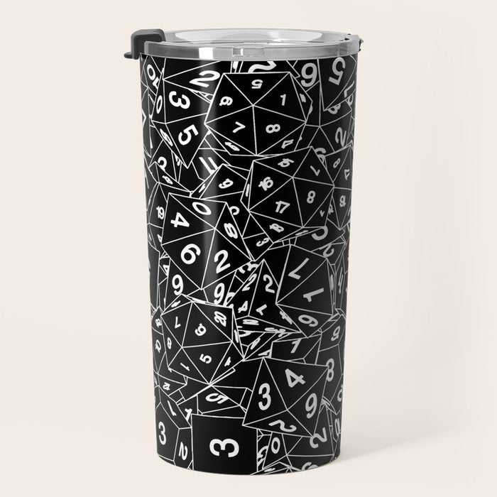 Dungeon Master RPG Gamer Dice Travel Mug Gallery Image 3