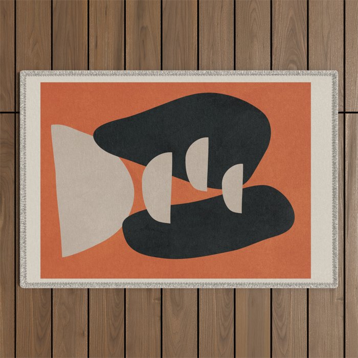 Abstract Balance 6 Outdoor Rug Gallery Image 1