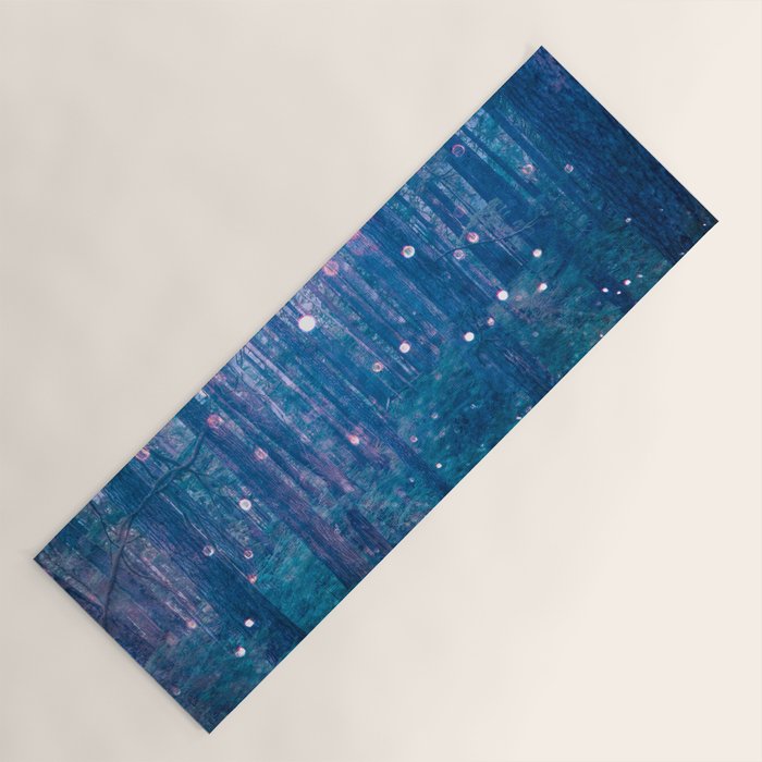 Fairy Lights Yoga Mat Gallery Image 1
