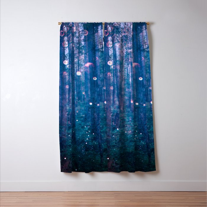 Fairy Lights Window Curtain Gallery Image 3