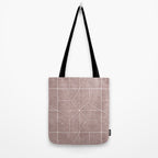 bohemian geometric tiles - mauve Tote Bag Gallery Image 2