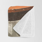 Rustic Holiday Courtyard Still Life Throw Blanket Gallery Image 3