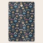 Romantic Botanica - Tapestry Bouquet in Navy Cutting Board Gallery Image 1