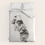 MARCUS AURELIUS ANTONINUS AUGUSTUS / Black Duvet Cover Gallery Image 6