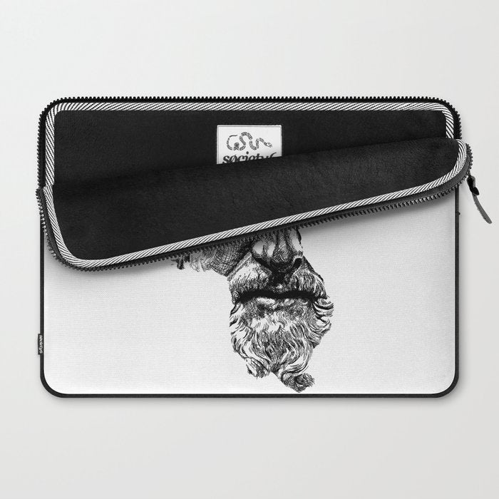 MARCUS AURELIUS ANTONINUS AUGUSTUS / Black Laptop Sleeve Gallery Image 2
