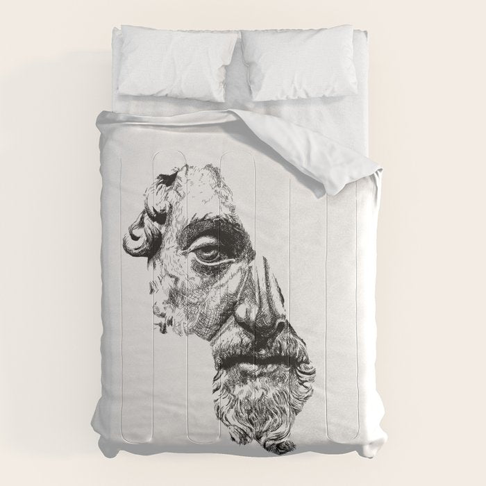 MARCUS AURELIUS ANTONINUS AUGUSTUS / Black Comforter Gallery Image 6