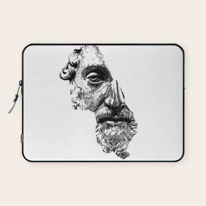 MARCUS AURELIUS ANTONINUS AUGUSTUS / Black Laptop Sleeve Gallery Image 1