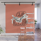 Whatever Cat Wall Mural Gallery Image 1