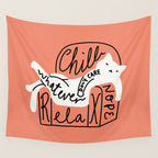 Whatever Cat Wall Tapestry Gallery Image 4