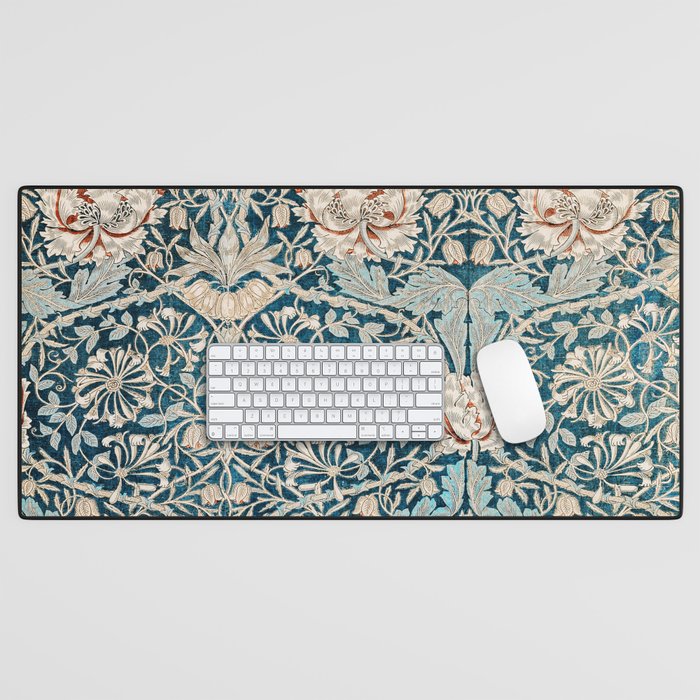 William Morris Honeysuckle pattern 1876 Desk Mat Gallery Image 1