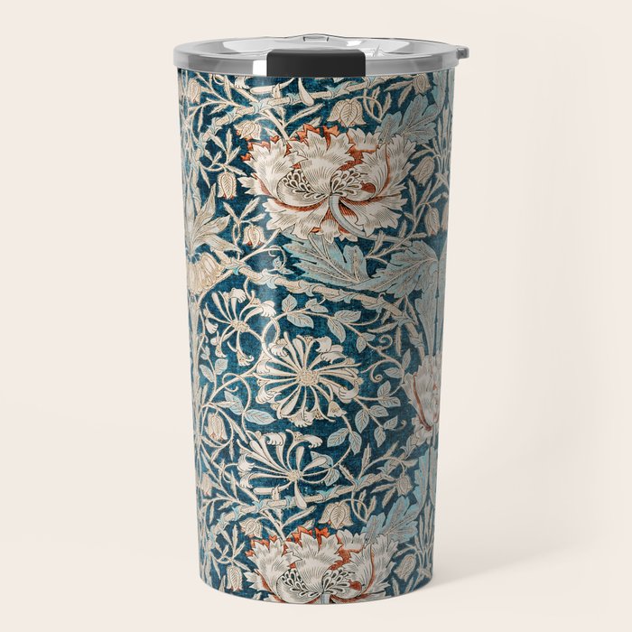 William Morris Honeysuckle pattern 1876 Travel Mug Gallery Image 1