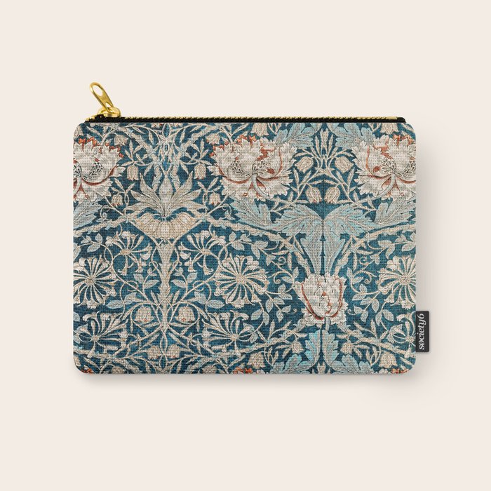 William Morris Honeysuckle pattern 1876 Carry All Pouch Gallery Image 1
