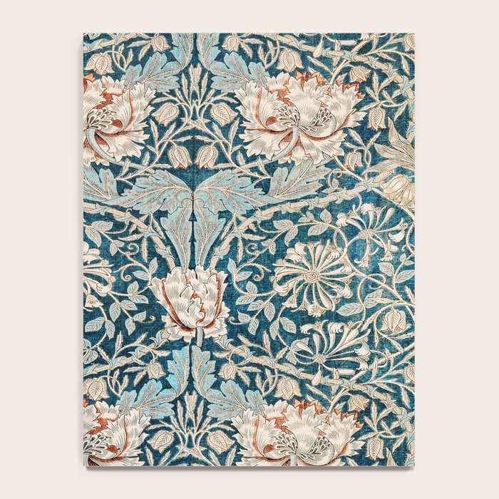 William Morris Honeysuckle pattern 1876 Notebook Gallery Image 4
