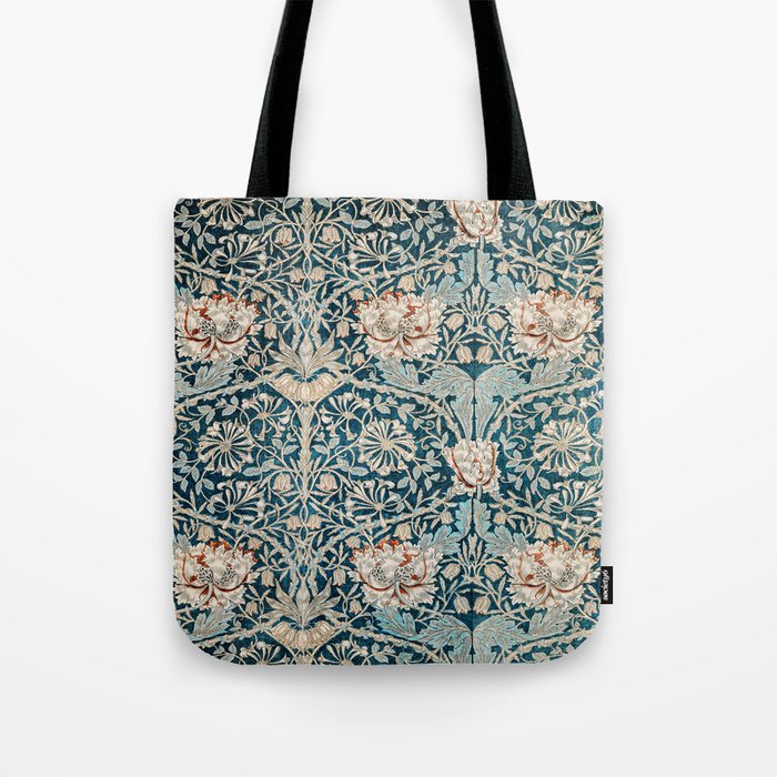 William Morris Honeysuckle pattern 1876 Tote Bag Gallery Image 1