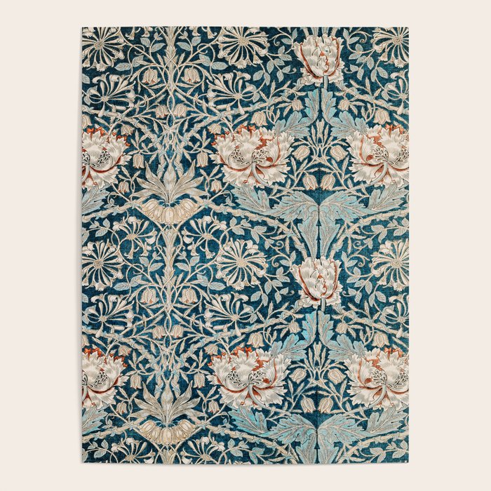 William Morris Honeysuckle pattern 1876 Poster Gallery Image 4
